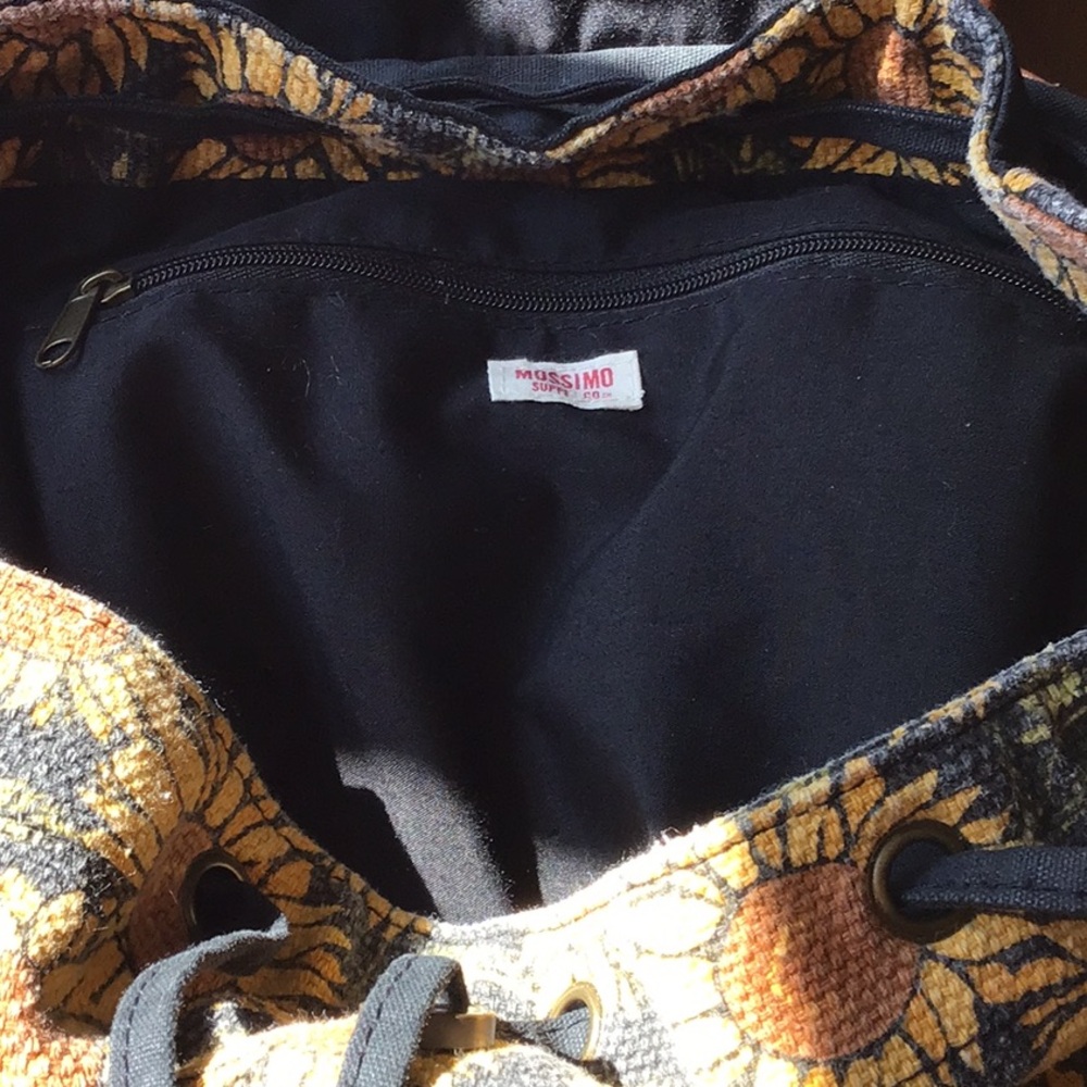 Sunflower Canvas Back Pack Fall - image 6